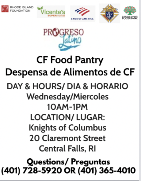 Vote at Knights of Columbus Food Pantry/ Votacion en la Dispensa de Alimentos en Knights of Columbus