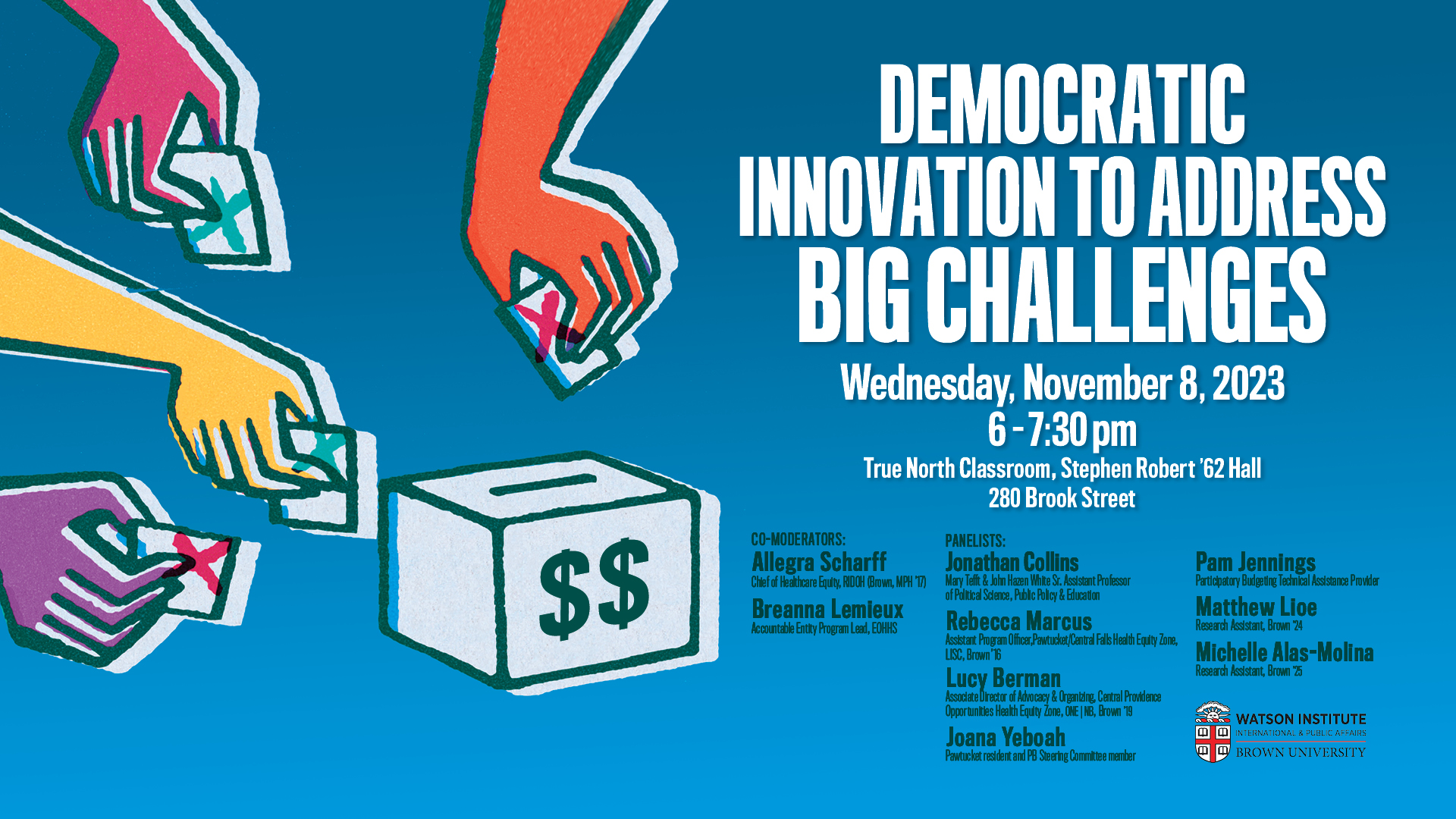 Democratic Innovation to Address Big Challenges